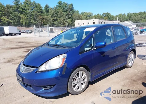 2009 Honda Fit Sport from USA, damaged, VIN JHMGE88419C007121